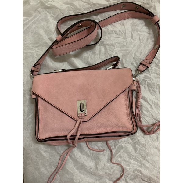 （二手品）Rebecca Minkoff - Small Darren Messenger 麂皮手提斜揹包