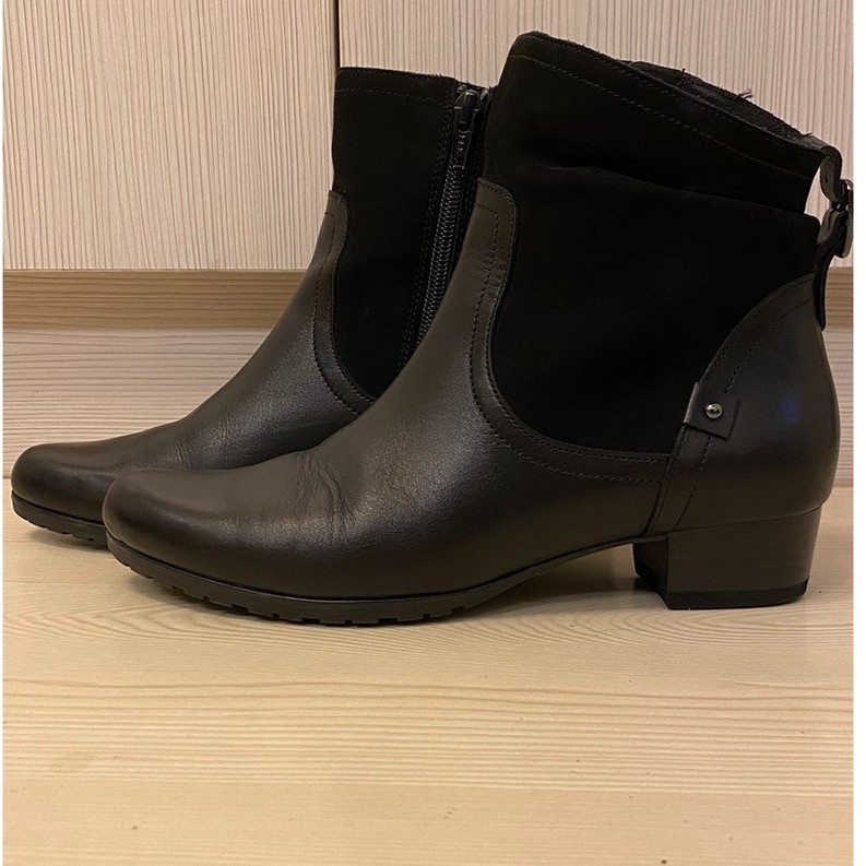 DK 女短靴(黑色)