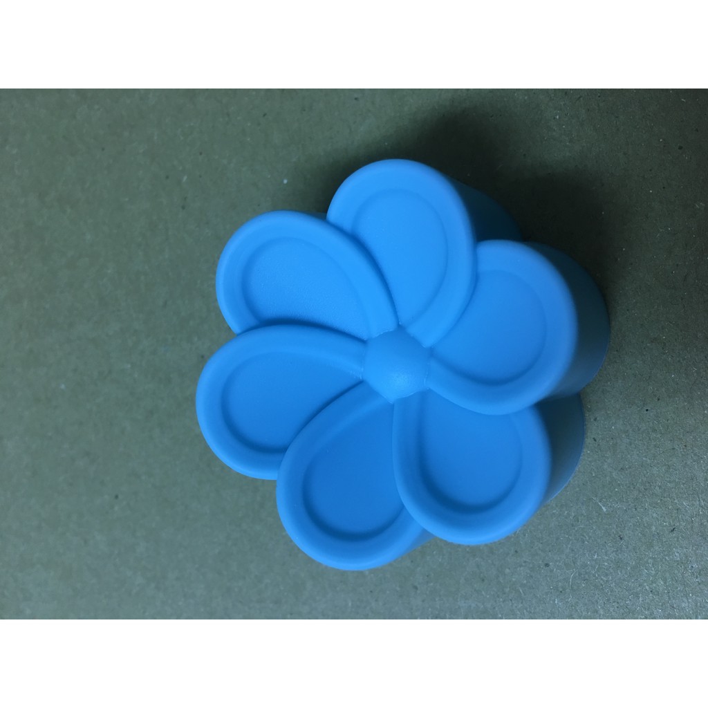 單孔5cm 花朵 馬芬杯 矽膠  蛋糕模具 手工皂模具
