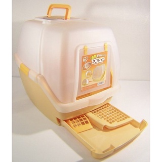 米可多寵物精品 TIO-530FT日本IRIS雙層貓砂屋雙層貓便盆懶人貓砂盆 臺灣現貨