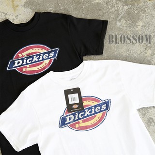 Dickies 刷舊LOGO 短T 黑白仿舊 復古經典 短袖