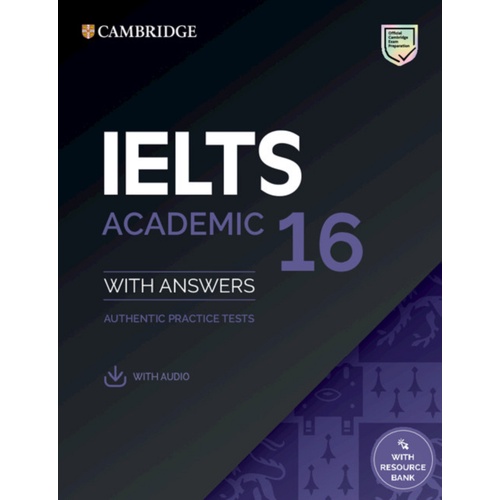 【華泰劍橋】IELTS 16 Academic Student's Book with Ans with Audio 華泰文化 hwataibooks