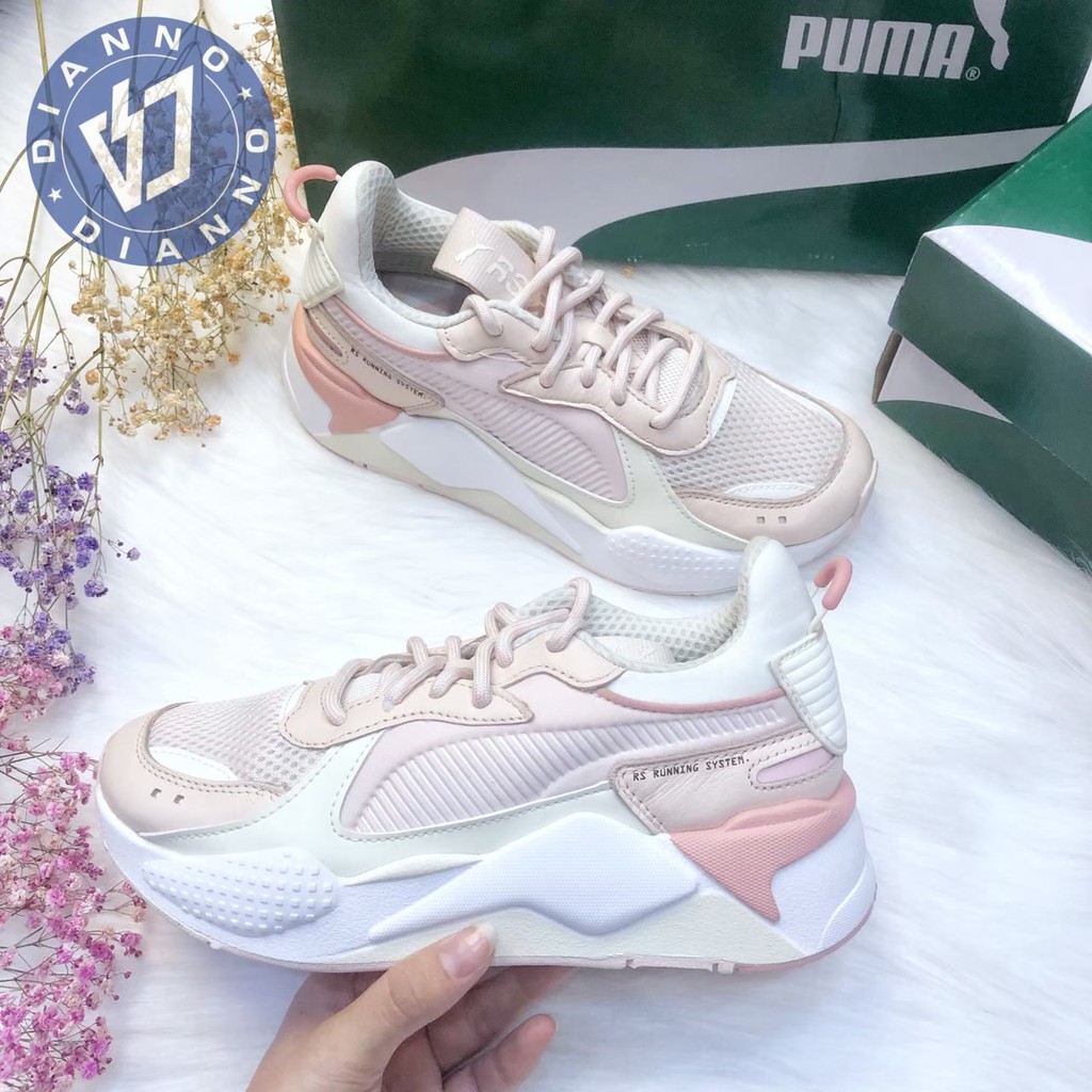 帝安諾-實體店面PUMA RS-X RSX老爹 復古 厚底 增高 泫雅 玫瑰粉 粉紅 白色 老爹鞋  36933206