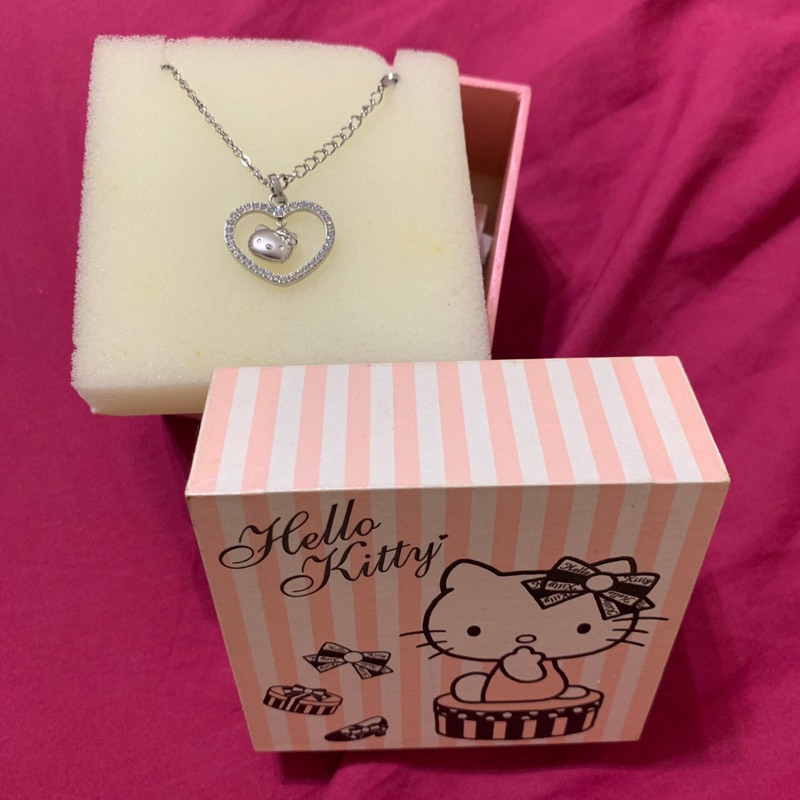 甜蜜約定hello kitty 項鍊