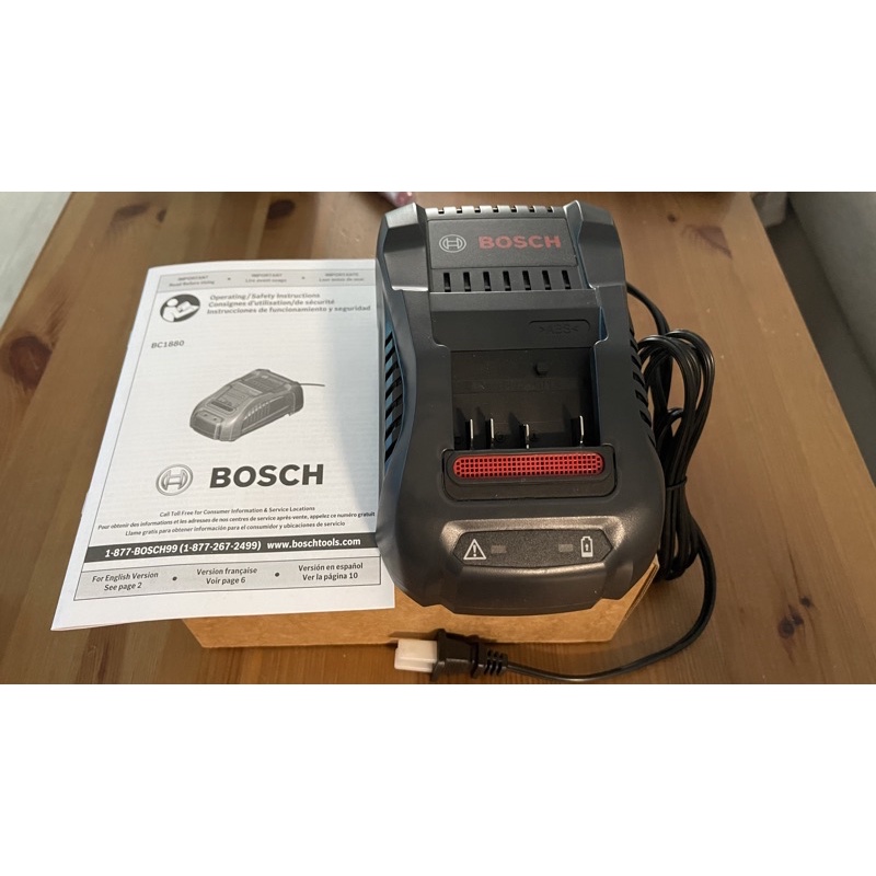 BOSCH博世 14.4V/18V 新款8a快速充電器 BC1880 原廠8A快充