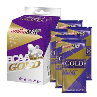 aminoMax<邁克仕>GOLD頂級BCAA膠囊(5包/盒){A1142]登山健行/自行車/跑步/馬拉松/三鐵/健身