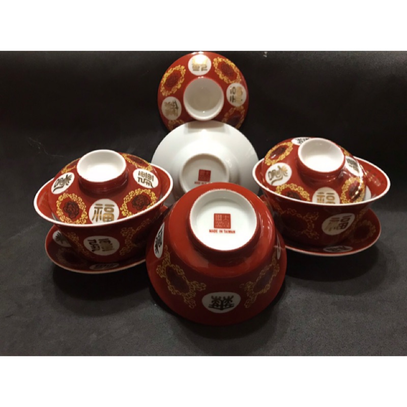 大同福壽系列 三件茶碗（價錢為單個）