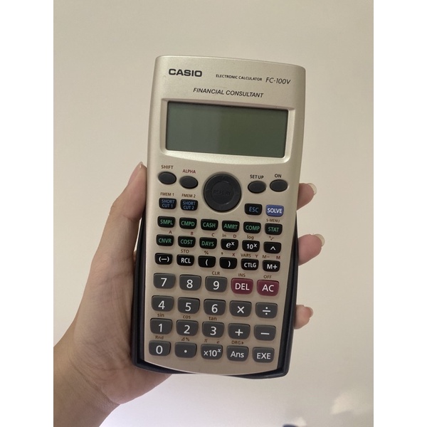 卡西歐 財務計算機 財管計算機 Casio FC-100V