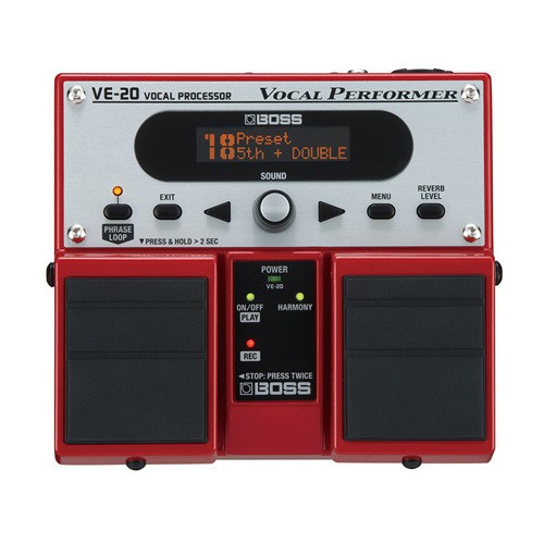 (匯音樂器音樂中心) Roland BOSS VE-20 Vocal Performer 歌唱用人聲效果器 VOC有現貨