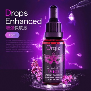 激情威而柔專區~葡萄牙Orgie．Orgasm Drops Enhanced蜜豆傲感增強液-15ml~情趣用品