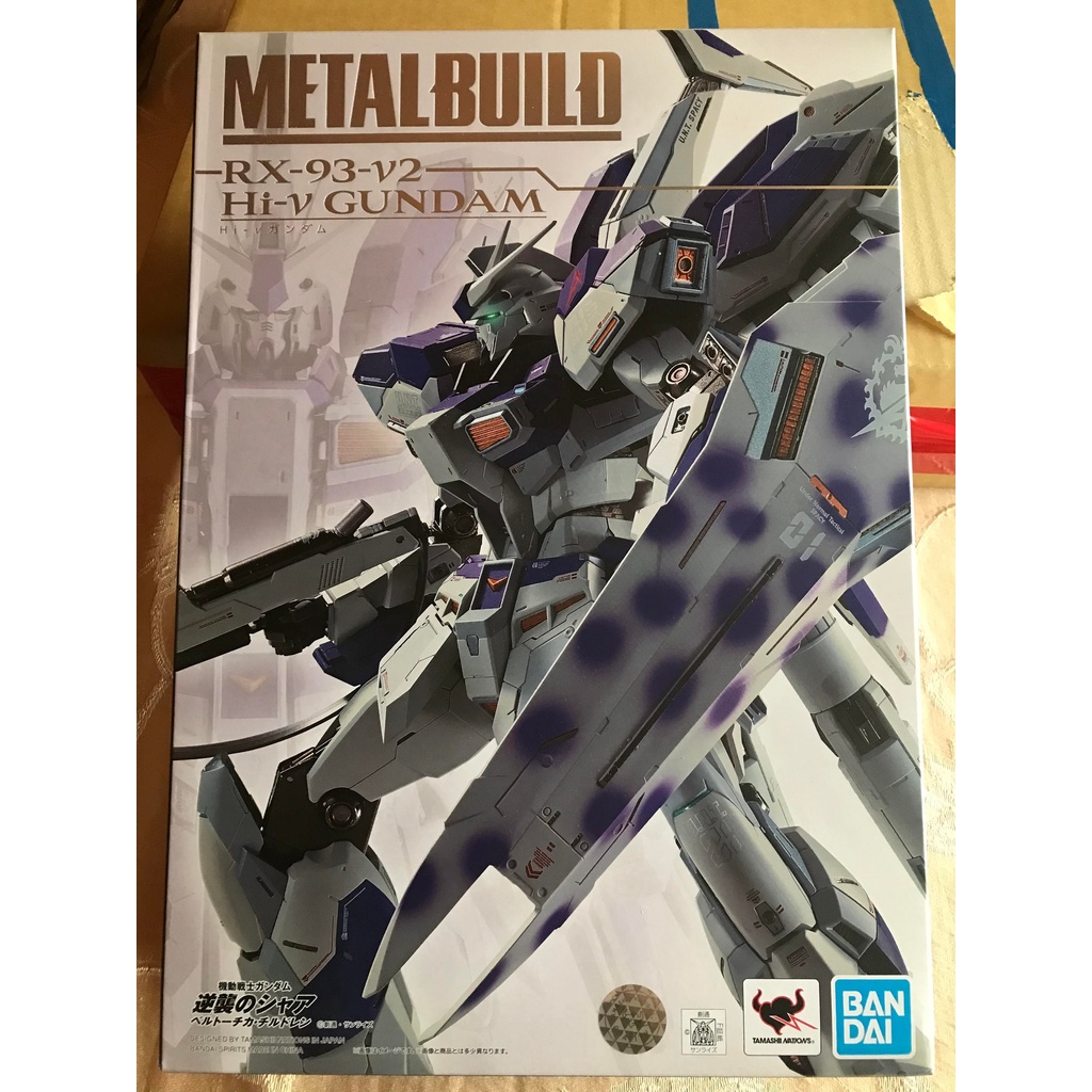 【宅人幫】現貨免運洽詢代理 BANDAI METAL BUILD 機動戰士鋼彈 Hi-ν鋼彈 MB Hi-Nu