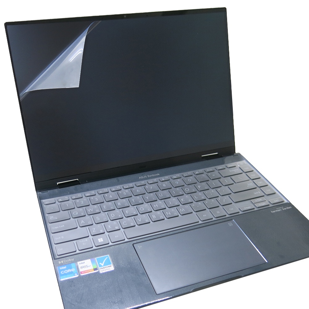 【Ezstick】ASUS ZenBook 14 Flip UP5401 靜電式 螢幕貼 (可選鏡面或霧面)