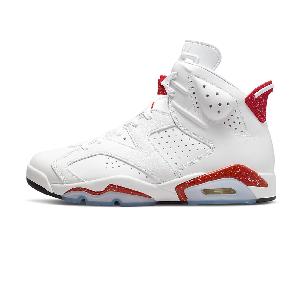 Nike Air Jordan 6 男 白紅 AJ6 運動 休閒 籃球鞋 CT8529-162