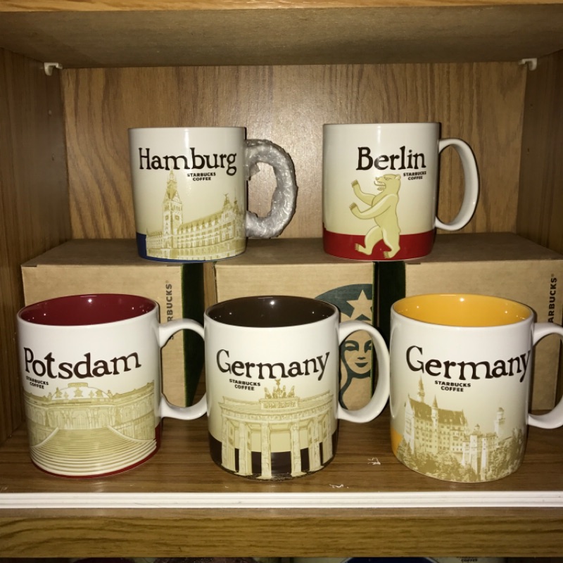 Starbucks Germany icon mug  🇩🇪 城市杯 德國 系列 漢堡 柏林 德國1 德國2