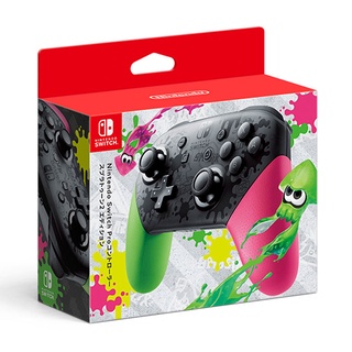【現貨】Switch NS Pro 手把 (漆彈大作戰) 控制器 遊戲搖桿 遙控器 臺灣公司貨 保固一年