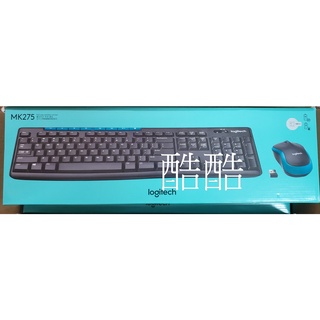 全新 羅技無線鍵盤滑鼠組 MK275 中文注音無線 275