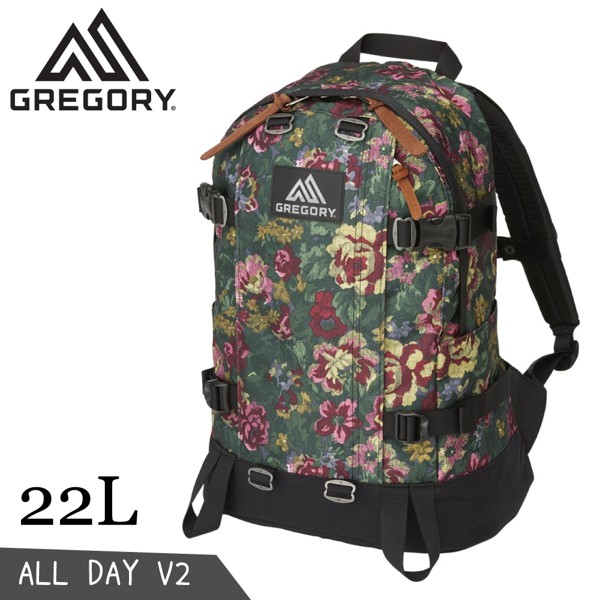 GREGORY 美國 22L ALL DAY V2 後背包《花園油彩》/131367/登山背包/雙肩包/電腦包/悠遊山水