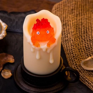 日本正品 霍爾的移動城堡 卡西法 夜燈 燭臺 (預購)