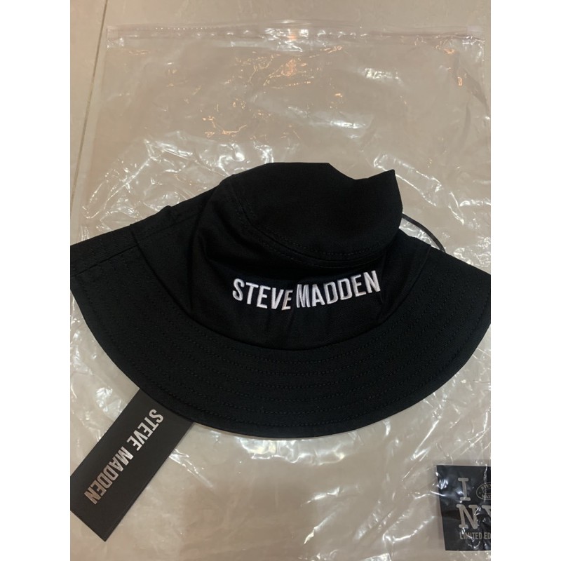 Steve Madden黑色漁夫帽