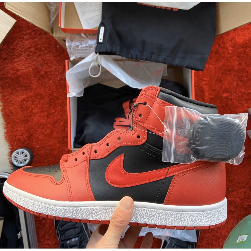 jordan 1 black and red high