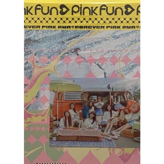 Forever Pink Fun專輯+ +加贈Forever Pink簽名海報一張（隨機團員小卡）