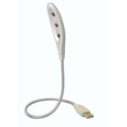 保護眼睛 可隨意彎曲 USB 3LED燈 USB燈 蛇型燈 單燈管 小夜燈 筆記本電腦燈