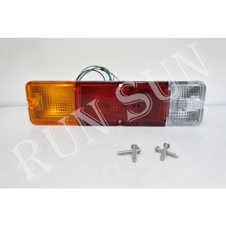 ●○RUN SUN 車燈,車材○● 全新 鈴木 吉利 CARRY 原廠型黃紅白 尾燈 一顆 臺灣製造