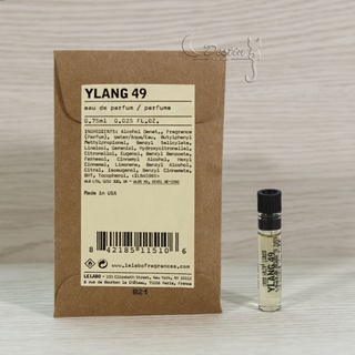 Le Labo 依蘭49 Ylang 49 中性淡香精 0.75mL 沾式 試管香水 全新