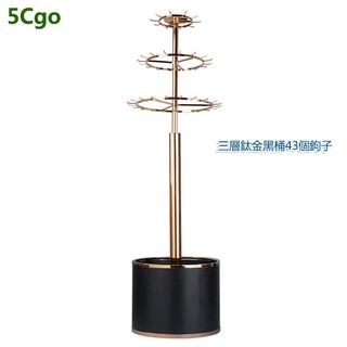 5cgo 旋轉腰帶展架高檔玫瑰金鈦金陳列道具不銹鋼三層旋轉皮帶展示架 含稅 t533004707364