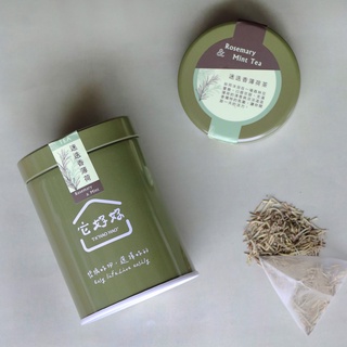 迷迭香薄荷茶-三角茶包無咖啡因茶系列 (茶包/2g/15入)🌱茶葉/烏龍茶/花草茶/養生茶/高山茶/暖身茶/母親節【它好