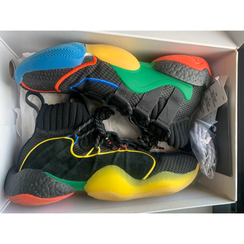 adidas Originals Pharrell Williams Crazy BYW LVL X  菲董 籃球鞋