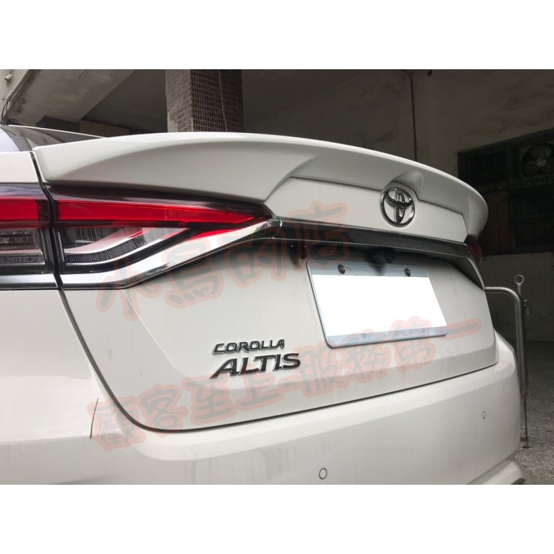 【小鳥的店】豐田 2019-2023 12代 ALTIS【原廠型鴨尾】尾翼 擾流板 車用配件改裝