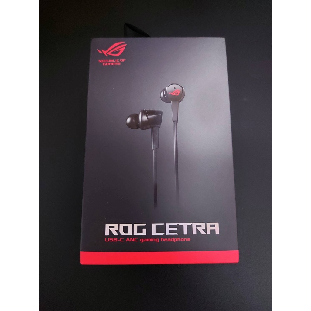 華碩 ASUS ROG Cetra 入耳式電競耳機 USB-C接頭