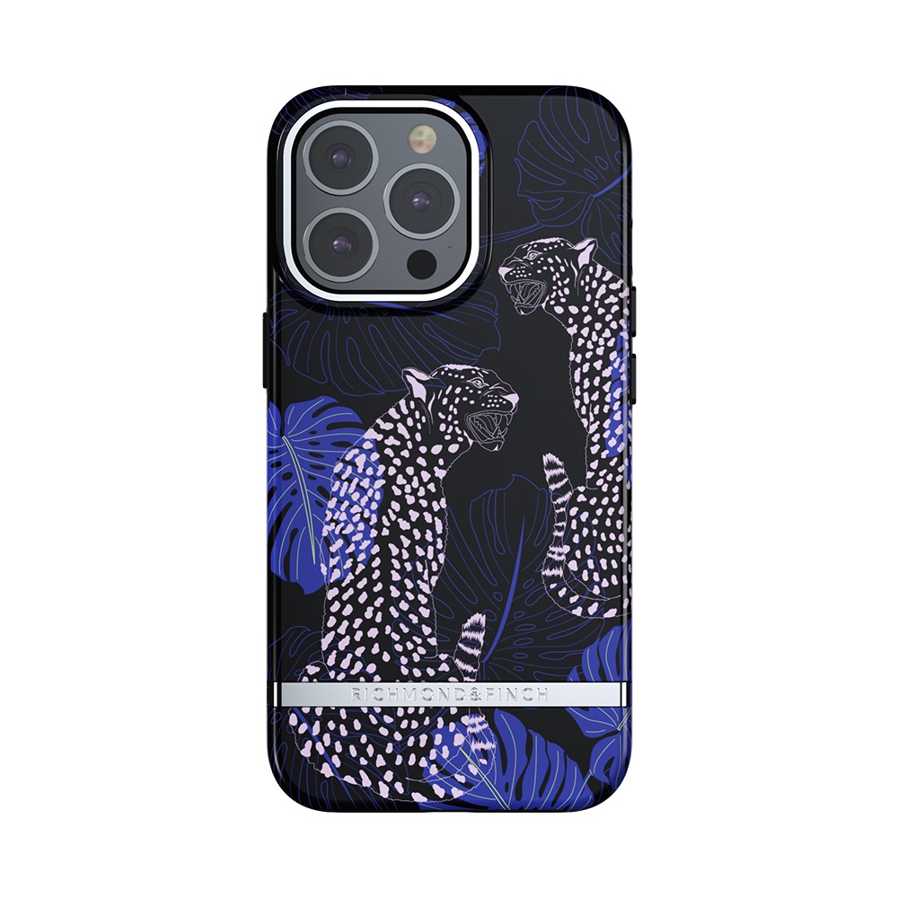 RF 瑞典手機殼-寶藍花豹 iPhone 13系列