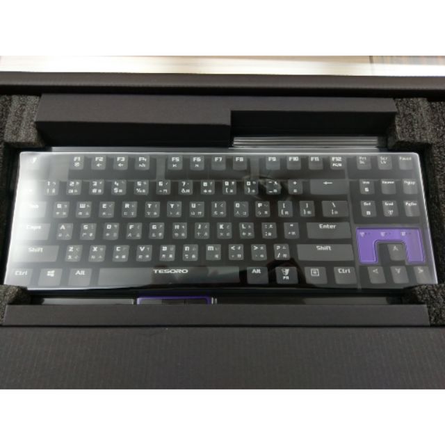 全新 鐵修羅 Tizona 青軸 機械鍵盤 (razer ducky tt 雷蛇)