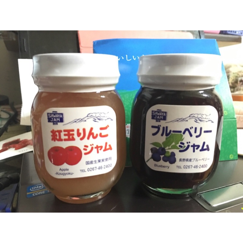 《昀媽日本代購》 輕井澤 SAWAYA澤屋 藍莓+蘋果果醬