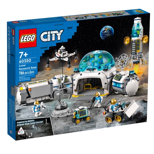 LEGO樂高 LT60350 月球研究基地 2022_City 城市系列