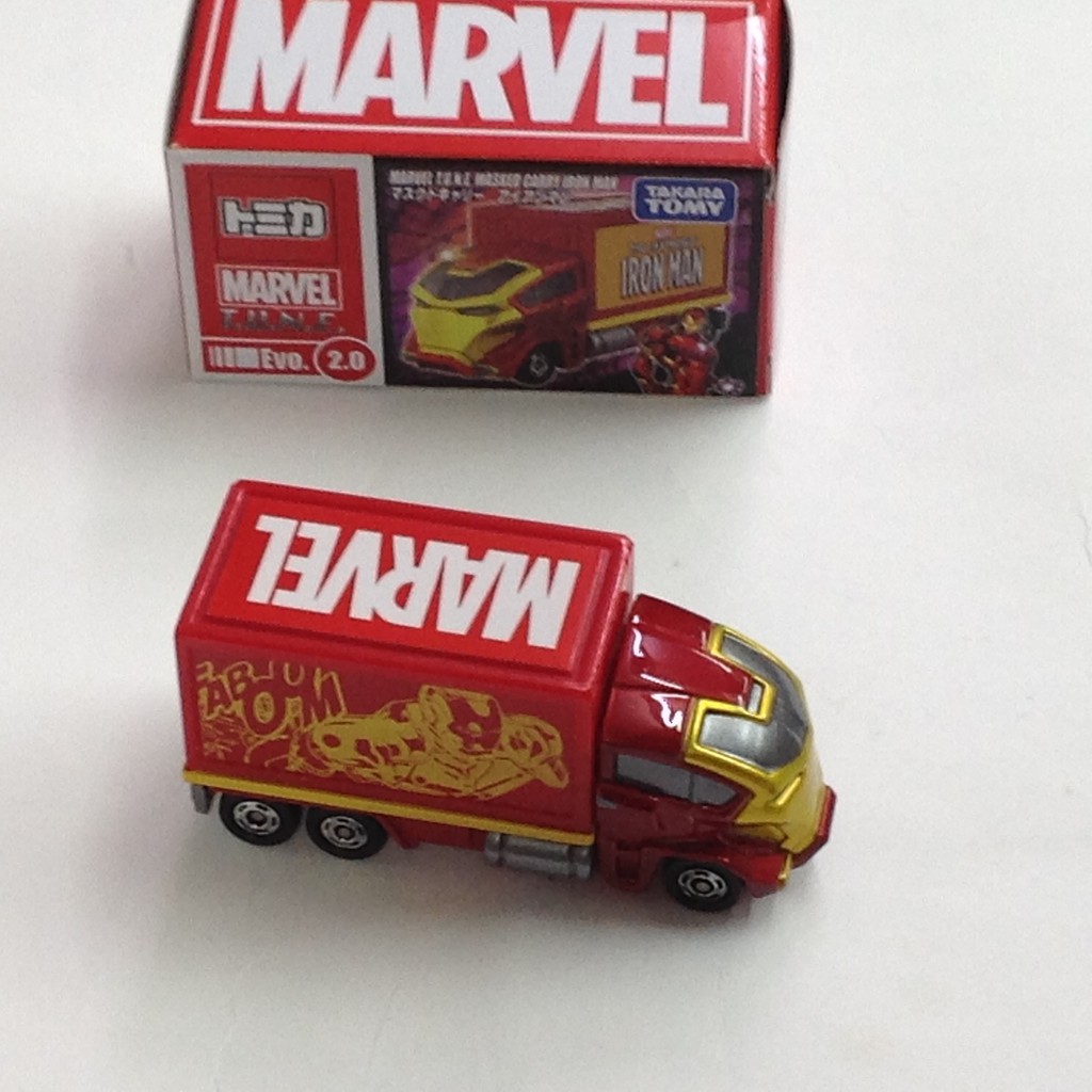 《CS洽興》TOMICA Marvel T.U.N.E. 鋼鐵人卡車 EVO. 2.0 TAKARA TOMY小汽車