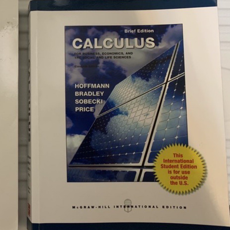 calculus 11e 微積分 原文書