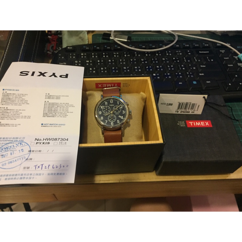 Timex 3眼時計 蝦皮購物