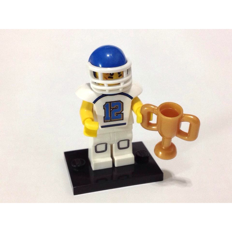 樂高人偶王 LEGO 第八代人偶包/8833 #5 美式足球員
