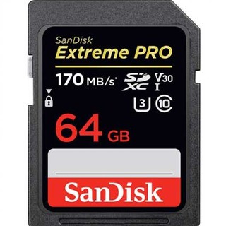 SanDisk Extreme Pro SDXC UHS-I 64GB 記憶卡U3 極速讀取 200MB/s