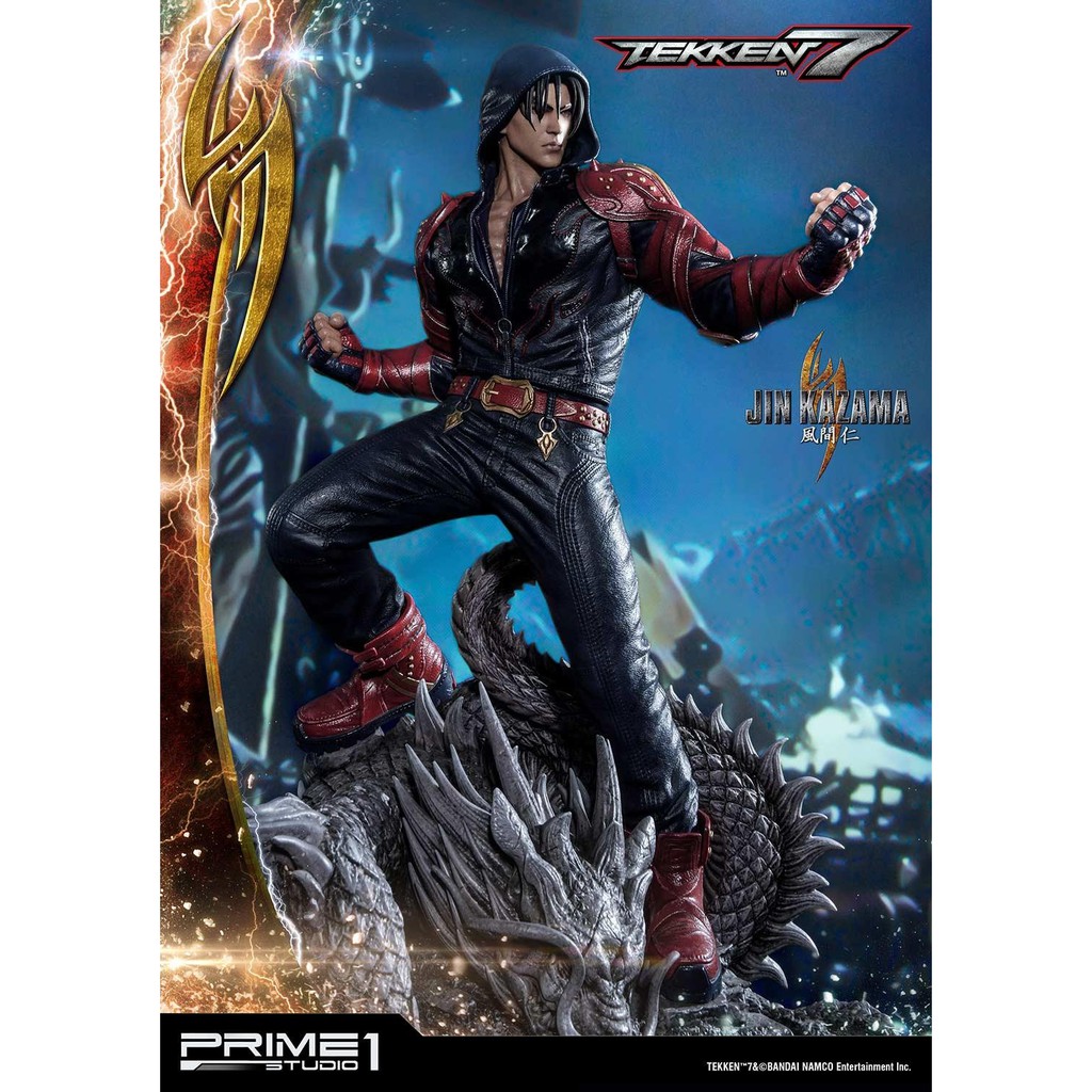 撒旦玩具satantoys 預購prime 1 Studio 電玩 鐵拳7 風間仁標準版雕像tekken 7 蝦皮購物