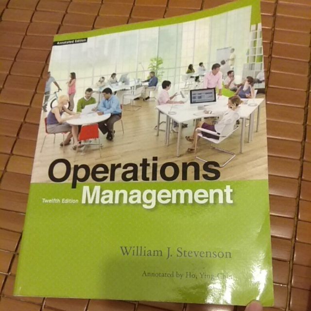 operations management 12 edition 作業管理原文書