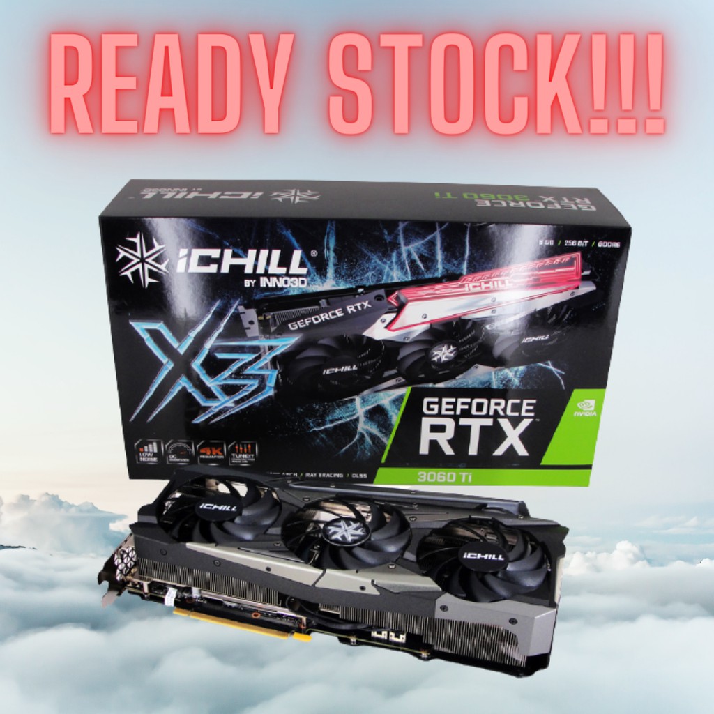 Inno3d GEFORCE RTX 3060 TI iCHILL X3 紅色 8GB GDDR6