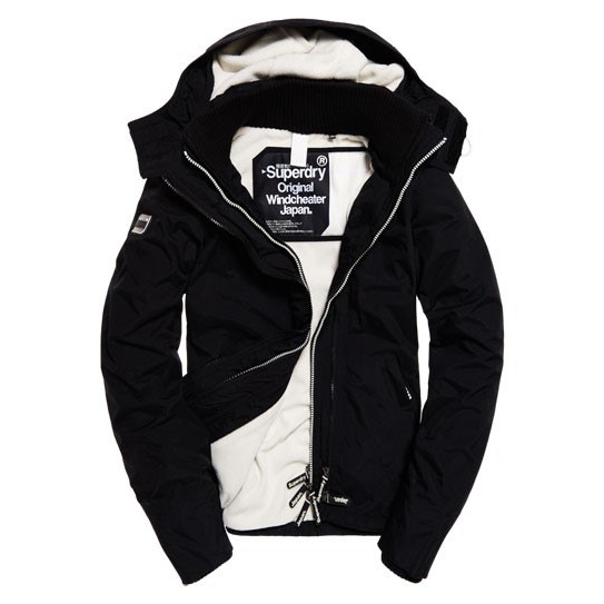 Ann&amp;Fu SUPERDRY現貨女款POP ZIP HOODED ARCTIC SD-WINDCHEATER 風衣外套