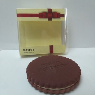 SONY 巧克力餅乾吸水杯墊 吸水 杯墊 2入 收藏 現貨