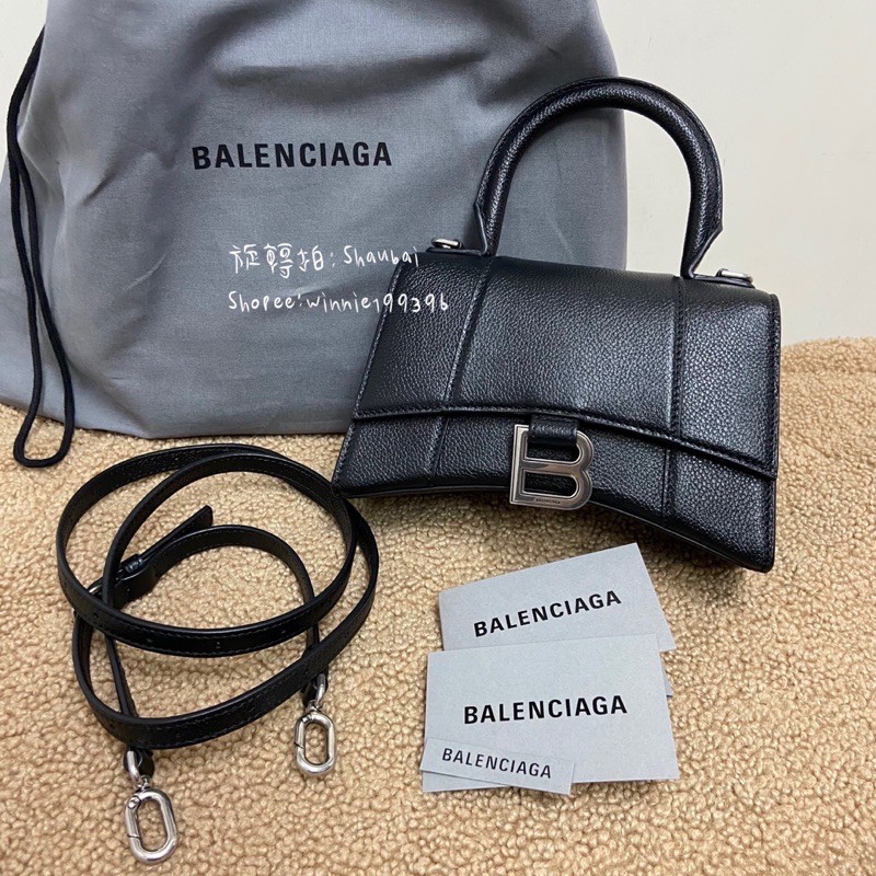 售出分享）全新巴黎世家Balenciaga Hourglass沙漏包| 蝦皮購物