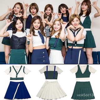 twice韓國女團同款舞臺服 大學生畢業表演服套裝明星打歌服演出服女生衣著 舞蹈服 NANA Studio💕