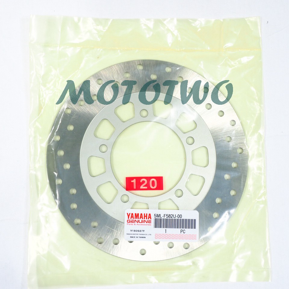 《MOTOTWO》YAMAHA 山葉原廠 勁戰 舊勁戰 碟盤 煞車圓盤  銀色 5ML-F582U-00
